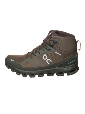 ON RUNNING Wanderboots "Cloudrock Waterproof" in Braun