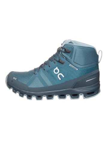 ON RUNNING Wanderboots "Cloudrock Waterproof" in Blau
