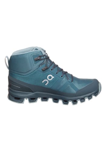 ON RUNNING Wanderboots "Cloudrock Waterproof" in Blau