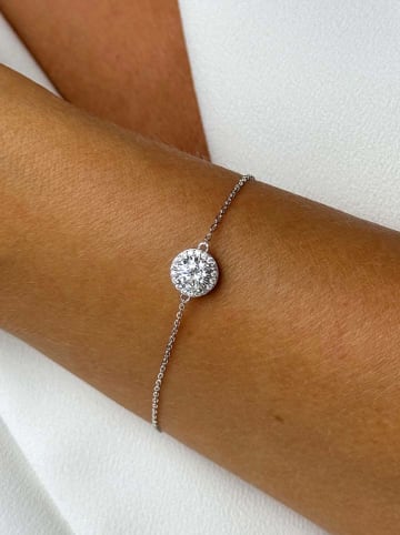 DI GIORGIO Zilveren armband met edelstenen