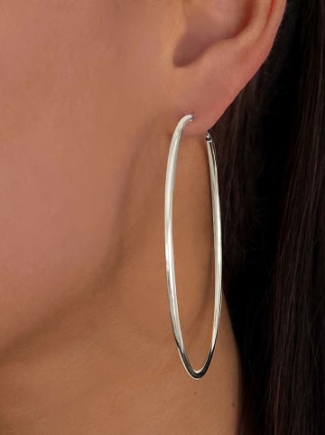 Les Favorites Silber-Creolen