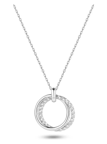 DI GIORGIO Srebrny naszyjnik z zawieszką - dł. 40 cm