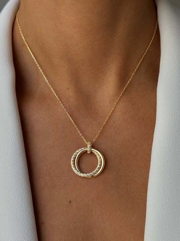 DI GIORGIO Vergulde ketting met hanger - (L)40 cm