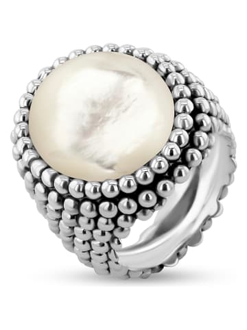 DI GIORGIO Silber-Ring mit Perlmutt