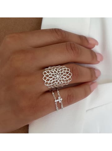 DI GIORGIO Silber-Ring mit Edelsteinen