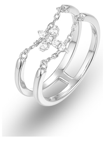 DI GIORGIO Silber-Ring mit Edelsteinen