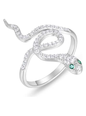 DI GIORGIO Zilveren ring met edelstenen