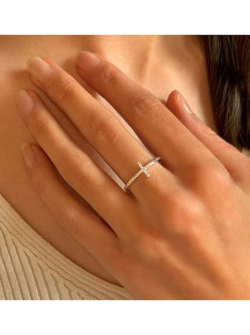 DI GIORGIO Zilveren ring met edelstenen