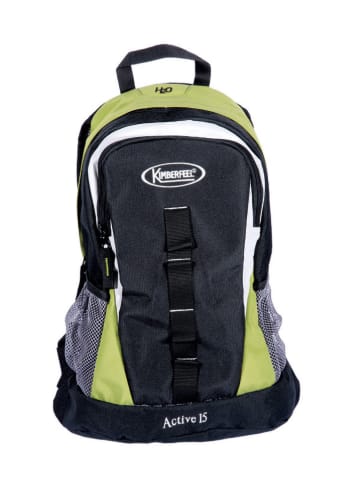 Kimberfeel Outdoorrugzak "Active" groen/zwart - 15 l
