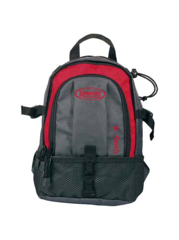 Kimberfeel Outdorrucksack "Cloudy" in Rot/ Grau - 10 l