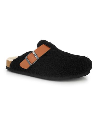 Kimberfeel Pantoffels "Scarlett" zwart