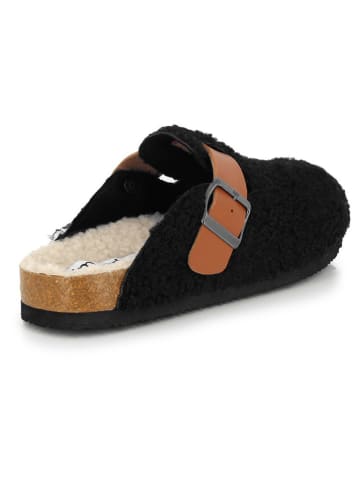 Kimberfeel Pantoffels "Scarlett" zwart