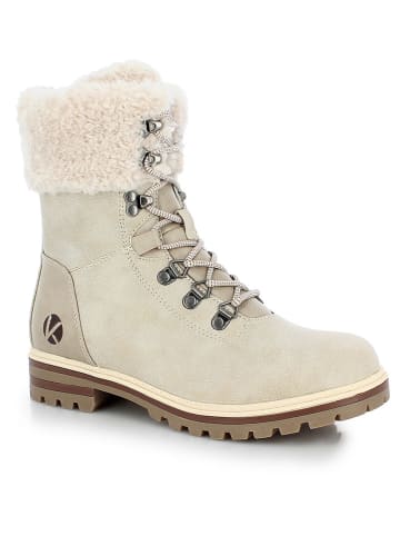 Kimberfeel Winterstiefel "Thea" in Creme