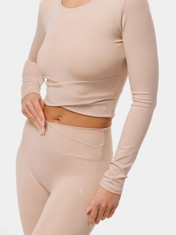 Carpatree Trainingsshirt "Crossover" in Beige