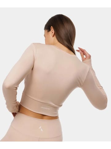 Carpatree Trainingsshirt "Crossover" in Beige