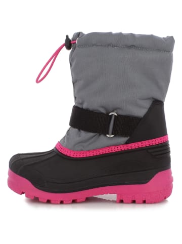 Kimberfeel Winterlaarzen "Logan" grijs/roze