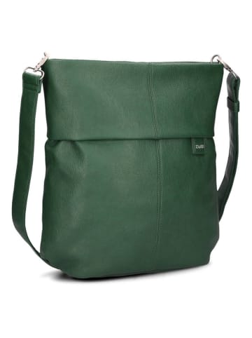 Zwei Schoudertas ''M140'' groen - (B)35 x (H)35 x (D)18 cm