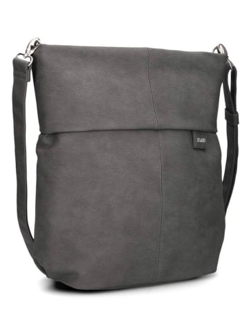 Zwei Schoudertas ''M140'' donkergrijs - (B)35 x (H)35 x (D)18 cm