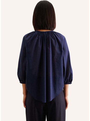 Seidensticker Bluse in Dunkelblau