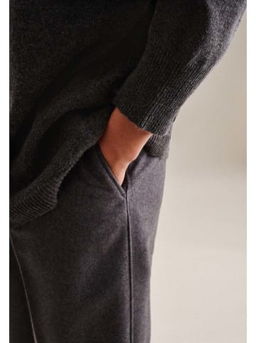 Seidensticker Rollkragenpullover in Anthrazit