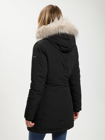 Cross Jeans Wintermantel in Schwarz