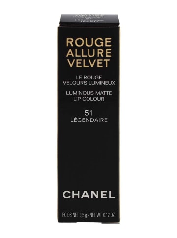 Chanel Szminka "Rouge Allure Velvet Luminous Matte - #51 Legendaire" - 3,5 g