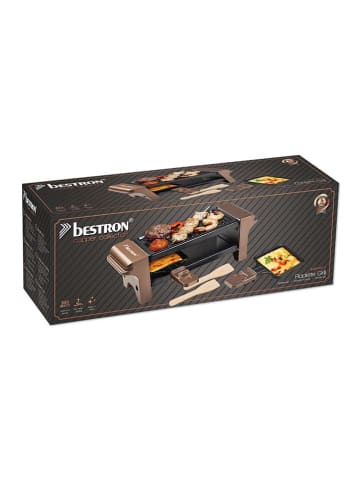 bESTRON Raclette "Funcooking" bruin/zwart