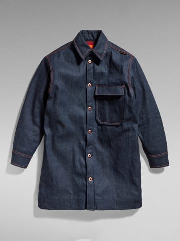 G-Star Spijkermantel donkerblauw