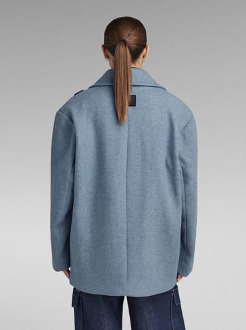 G-Star Wolljacke in Hellblau