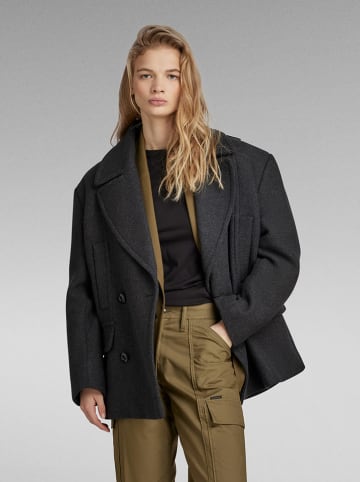 G-Star Wolljacke in Schwarz