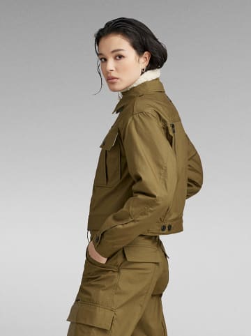 G-Star Wende-Übergangsjacke in Oliv