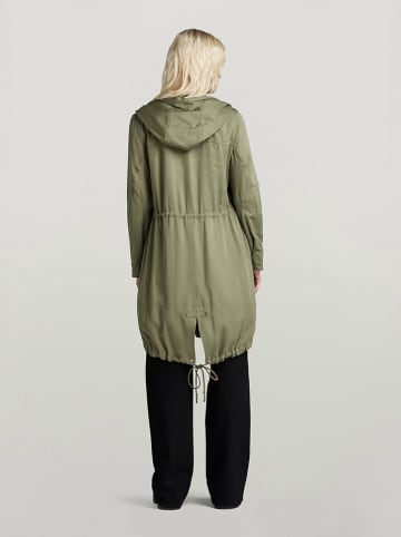 G-Star Parka w kolorze oliwkowym