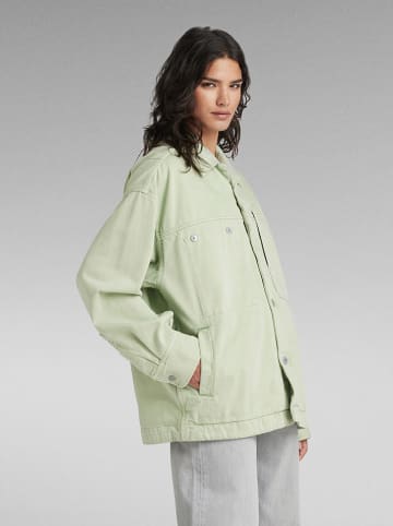 G-Star Jeansjacke in Hellgrün