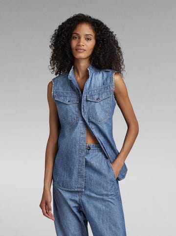 G-Star Jeansbluse in Blau