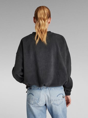 G-Star Fleecepullover in Schwarz