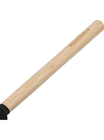 KitchenAid Teigschaber in Hellbraun/ Schwarz - (L)30,6 cm