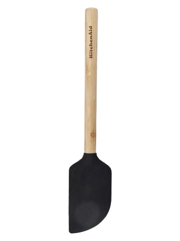 KitchenAid Teigschaber in Hellbraun/ Schwarz - (L)30 cm