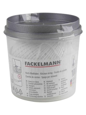 Fackelmann Koch- & Bindfaden in Weiß - (L)100 m