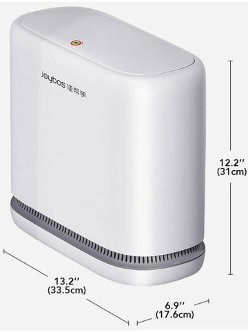 Joybos Afvalemmer wit  - 12,5 l