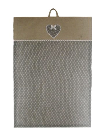 Anticline Geschirrtuch in Grau/ Beige - (L)70 x (B)50 cm