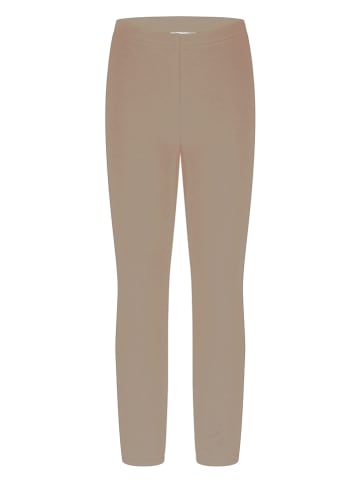 Topo Legginsy termiczne w kolorze beżowym