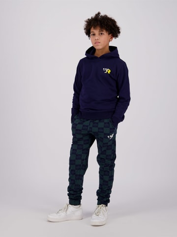 RAIZZED® Sweatbroek "Kono" donkerblauw/groen