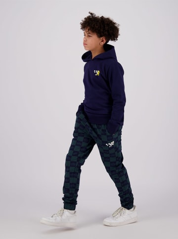 RAIZZED® Sweatbroek "Kono" donkerblauw/groen