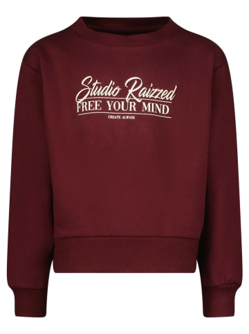 RAIZZED® Sweatshirt "Line" in Bordeaux