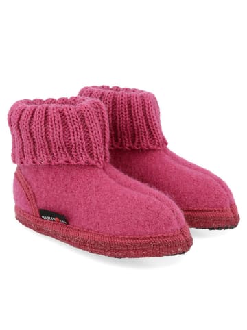 HAFLINGER Hüttenschuhe in Pink