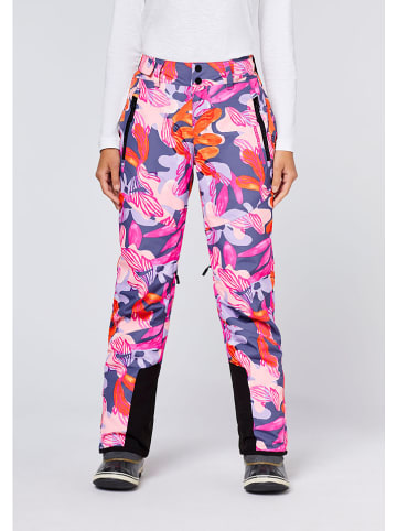 Chiemsee Ski-/snowboardbroek roze/meerkleurig