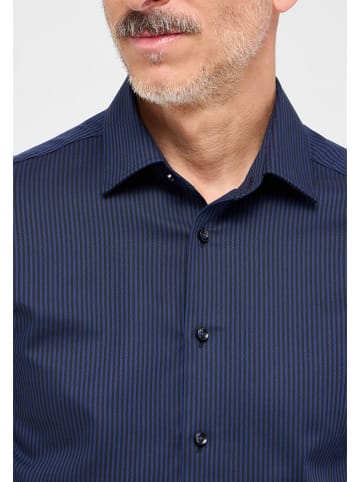 Eterna Blouse - Slim fit - donkerblauw