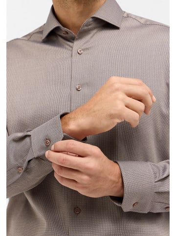 Eterna Hemd - Modern fit - in Braun