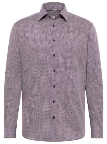 Eterna Blouse bordeaux/blauw