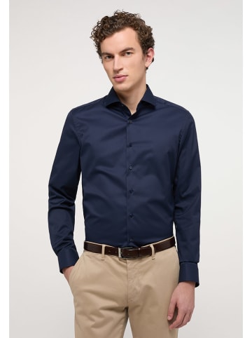 Eterna Hemd - Slim fit - in Dunkelblau
